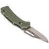 KTO Resurgence Knife, Clip Point Blade, Moss Green Handle view 4