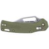 KTO Resurgence Knife, Clip Point Blade, Moss Green Handle view 6