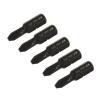 #2 Phillips Insert Power Driver, 1-Inch 5-Pack view 1