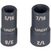 2-in-1 Flip Socket SAE Set, 1/4 and 3/8-Inch Drives, 10-Piece view 1