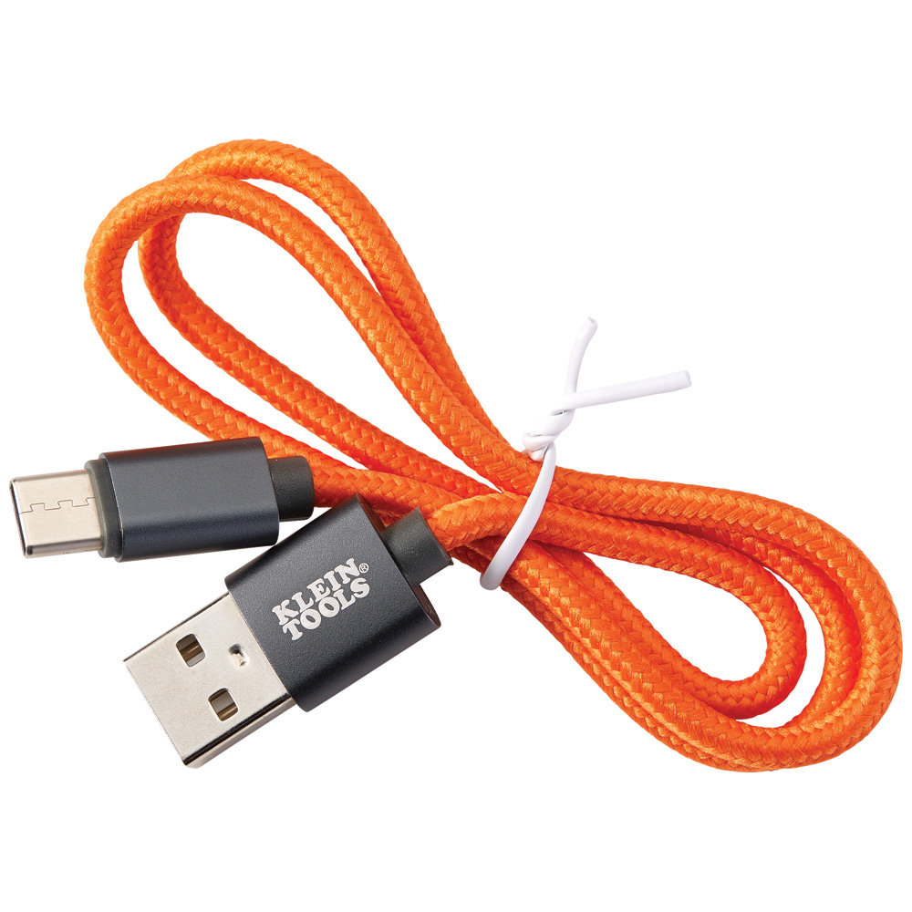 USB Charging Cable, USBA to USBC 29202 Klein Connection