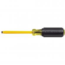 6204 - Coated 1/4-Inch Cabinet Screwdriver, 4-Inch Shank