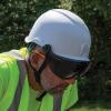 Safety Helmet, Non-Vented Class E, White Alternate Image 2