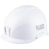 Safety Helmet, Non-Vented Class E, White Alternate Image 3