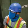 Safety Helmet, Non-Vented-Class E, Blue Alternate Image 1